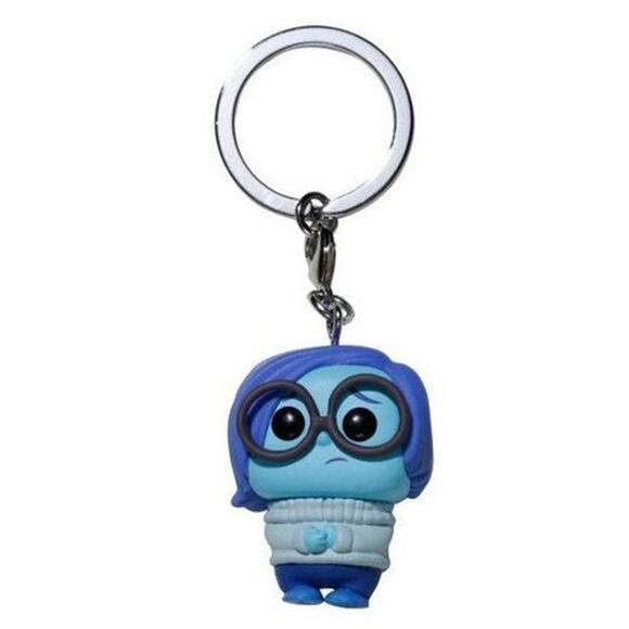Disney Inside Out SADNESS Collectable Funko Pocket Keychain - Picture 2 of 2